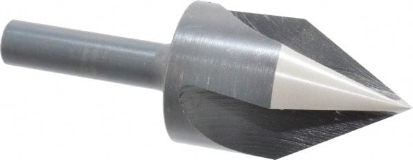 Cleveland - 1-1/2" Head Diam, 3/4" Shank Diam, 3 Flute 60° High Speed Steel Countersink - Eagle Tool & Supply