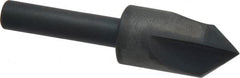 Cleveland - 1/2" Head Diam, 1/4" Shank Diam, 3 Flute 82° High Speed Steel Countersink - Eagle Tool & Supply
