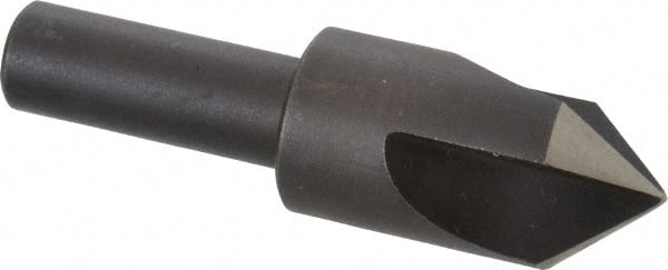 Cleveland - 5/8" Head Diam, 3/8" Shank Diam, 3 Flute 82° High Speed Steel Countersink - Eagle Tool & Supply