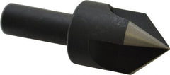 Cleveland - 1" Head Diam, 1/2" Shank Diam, 3 Flute 82° High Speed Steel Countersink - Eagle Tool & Supply