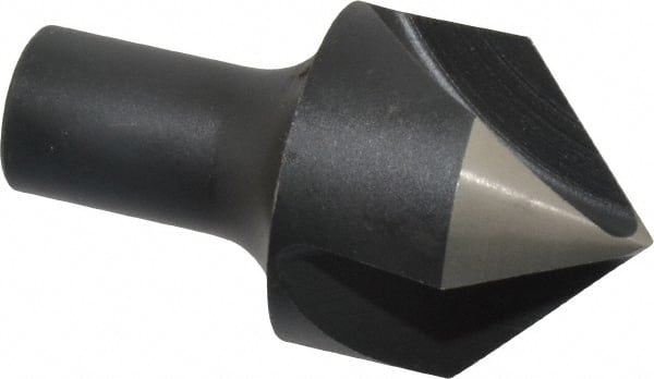 Cleveland - 1-1/2" Head Diam, 3/4" Shank Diam, 3 Flute 90° High Speed Steel Countersink - Eagle Tool & Supply