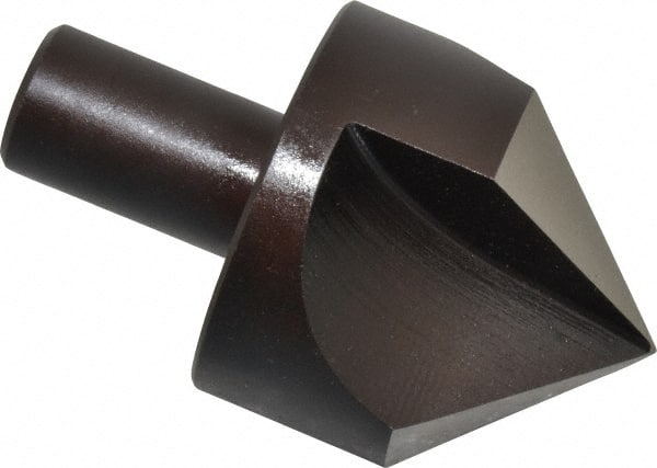 Cleveland - 2" Head Diam, 3/4" Shank Diam, 3 Flute 90° High Speed Steel Countersink - Eagle Tool & Supply