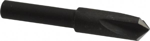 Cleveland - 1/4" Head Diam, 3/16" Shank Diam, 3 Flute 100° High Speed Steel Countersink - Eagle Tool & Supply