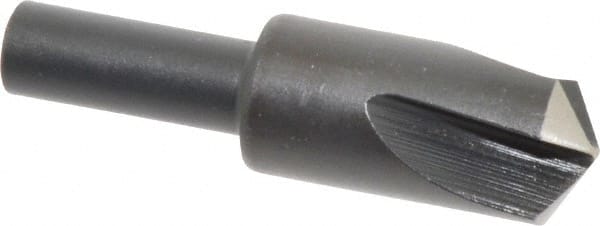 Cleveland - 5/8" Head Diam, 3/8" Shank Diam, 3 Flute 120° High Speed Steel Countersink - Eagle Tool & Supply