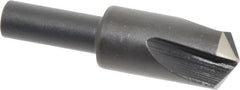Cleveland - 5/8" Head Diam, 3/8" Shank Diam, 3 Flute 120° High Speed Steel Countersink - Eagle Tool & Supply