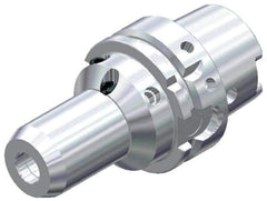 Kennametal - HSK63A Taper Shank, 20mm Hole Diam, Hydraulic Tool Holder/Chuck - 41.6mm Nose Diam, 100mm Projection, 41mm Clamp Depth, 15,000 RPM, Through Coolant - Exact Industrial Supply