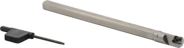 Seco - CFM, External, Right Hand, 0.984" Max Depth of Cut, 5mm Min Groove Width, Indexable Grooving Tool Holder - LC.. 1605.. Insert Compatibility, 1-1/4" Shank Height, 1-1/4" Shank Width, 6" OAL - Eagle Tool & Supply