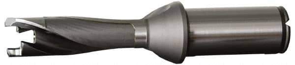 Kennametal - 9 to 9.49mm Diam, 5xD, 48mm Max Depth, 12mm Shank Diam, 59mm Flute, 110mm OAL, Replaceable Tip Drill - KTIP0900HPM Insert, H Seat Size, Series KenTIP - Eagle Tool & Supply