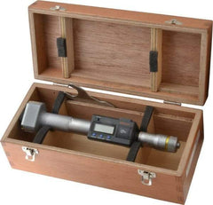 Mitutoyo - 2" to 2-1/2", IP65, TiN Finish, Electronic Inside Micrometer - 0.00005" Resolution, 0.00015" Accuracy - Eagle Tool & Supply