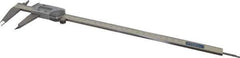Fowler - 0 to 300mm Range, 0.01mm Resolution, IP54 Electronic Caliper - 2.4" Jaws, 0.02mm Accuracy, SPC Output - Eagle Tool & Supply