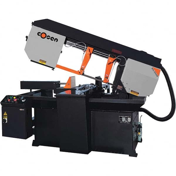 Cosen - Horizontal Bandsaws Machine Style: Semi-Automatic Drive Type: Step Pulley - Eagle Tool & Supply