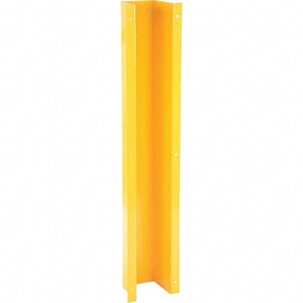 Vestil - 9-3/16" Wide x 6-1/8" Deep x 48" High, Steel Column Protector - Fits 5" Columns, Yellow - Eagle Tool & Supply