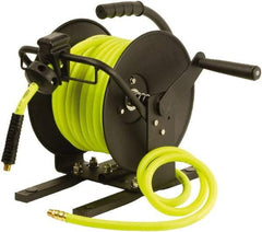 Legacy - 50' Manual Hose Reel - 300 psi, Hose Included - Eagle Tool & Supply