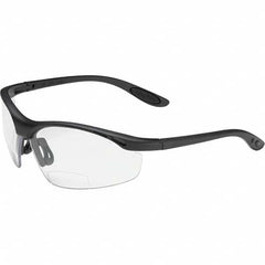 Bouton - Magnifying Safety Glasses Diopter Lens: +1 Lens Coating: Scratch Resistant - Eagle Tool & Supply