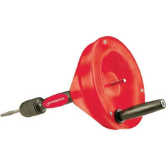 Rothenberger - Manual & Hand Drain Cleaners Style: Hand-Held Drum Material: Plastic - Eagle Tool & Supply