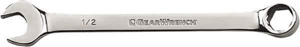 GearWrench - 13/16" 6 Point Combination Wrench - 11-13/16" OAL, Steel, Full Polish Finish - Eagle Tool & Supply