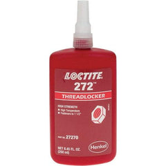 Loctite - 250 mL, Red, High Strength Threadlocker - Series 272 - Eagle Tool & Supply