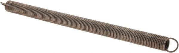 Associated Spring Raymond - 5/8" OD, Steel Extension Spring - 2.1 Lb/In Rating - Eagle Tool & Supply
