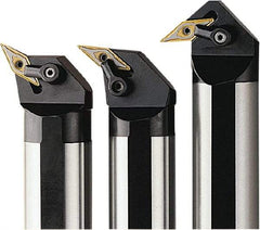 Seco - 46mm Min Bore Diam, 300mm OAL, 32mm Shank Diam, S-MVPN Indexable Boring Bar - 50mm Max Bore Depth, VN.. 1604.. Insert, Pin & Clamp Holding Method - Eagle Tool & Supply
