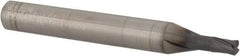 Seco - 3mm, 4 Flute, Single End, Solid Carbide, 0.3mm Corner Radius End Mill - 50mm OAL, 20° Helix, Right Hand Flute, 4mm LOC, Right Hand Cut, 7mm Extended Reach - Eagle Tool & Supply