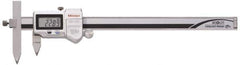 Mitutoyo - 10 to 200mm Range, 0.01mm Resolution, IP67 Electronic Caliper - Stainless Steel with 30mm Stainless Steel Jaws, 0.03mm Accuracy, SPC Output - Eagle Tool & Supply