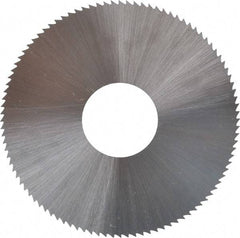 Controx - 2" Diam x 0.018" Blade Thickness x 5/8" Arbor Hole Diam, 100 Tooth Slitting and Slotting Saw - Arbor Connection, Right Hand, Uncoated, High Speed Steel, Concave Ground - Eagle Tool & Supply