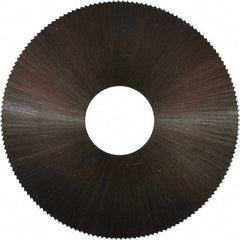 Controx - 1-3/4" Diam x 0.012" Blade Thickness x 1/2" Arbor Hole Diam, 160 Tooth Slitting and Slotting Saw - Arbor Connection, Right Hand, Uncoated, High Speed Steel, Concave Ground - Eagle Tool & Supply