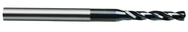 0.65mm Dia-Carbide Micro 7XD Drill-140° Point-Bright - Eagle Tool & Supply
