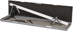 SPI - 3 Piece, 24" Combination Square Set - 1/16, 1/32, 1/64 & 1/8" (4R) Graduation, Hardened Steel Blade, Hardened Steel Center & Square Head - Eagle Tool & Supply