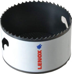 Lenox - 3-3/8" Diam, 1-1/2" Cutting Depth, Hole Saw - Bi-Metal Saw, Toothed Edge - Eagle Tool & Supply