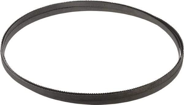 Lenox - 10 to 14 TPI, 12' 6" Long x 1/4" Wide x 0.025" Thick, Welded Band Saw Blade - Bi-Metal, Toothed Edge, Modified Raker Tooth Set, Flexible Back, Contour Cutting - Eagle Tool & Supply