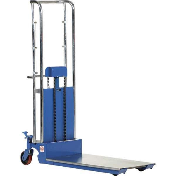 Vestil - 300 Lb Capacity Portable Hydraulic Hefty Lift Table - 3-1/2" Lift Height, 40" Platform Length x 23" Platform Width - Eagle Tool & Supply