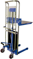 Vestil - 880 Lb Capacity Portable Hydraulic Hefty Lift Table - 3-1/2" Lift Height, 24" Platform Length x 23" Platform Width - Eagle Tool & Supply