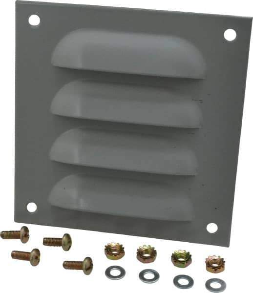 Cooper B-Line - Electrical Enclosure Steel Louver Plate Kit - For Use with Cooper B-Line Enclosures - Eagle Tool & Supply