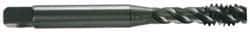 OSG - 1-1/4 - 7 UNC 4 Flute Modified Bottoming Spiral Flute Tap - Vanadium High Speed Steel, Oxide Finish, 5-3/4" OAL, Right Hand Flute, Right Hand Thread, H6 - Eagle Tool & Supply