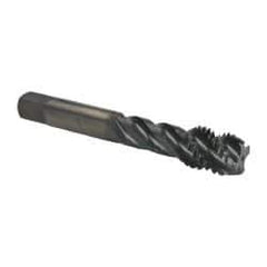 OSG - 5/8-11 UNC 4 Flute 3B Modified Bottoming Spiral Flute Tap - Vanadium High Speed Steel, Oxide Finish, 3-13/16" OAL, Right Hand Flute, Right Hand Thread, H3, Series 290 - Eagle Tool & Supply