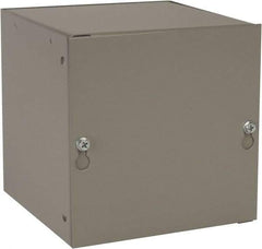 Cooper B-Line - Steel Junction Box Enclosure Screw Flat Cover - NEMA 1, 6" Wide x 6" High x 6" Deep - Eagle Tool & Supply