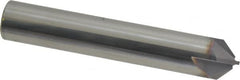 Niagara Cutter - 1/2" Diam 4 Flute Single End Solid Carbide Chamfer Mill - Eagle Tool & Supply
