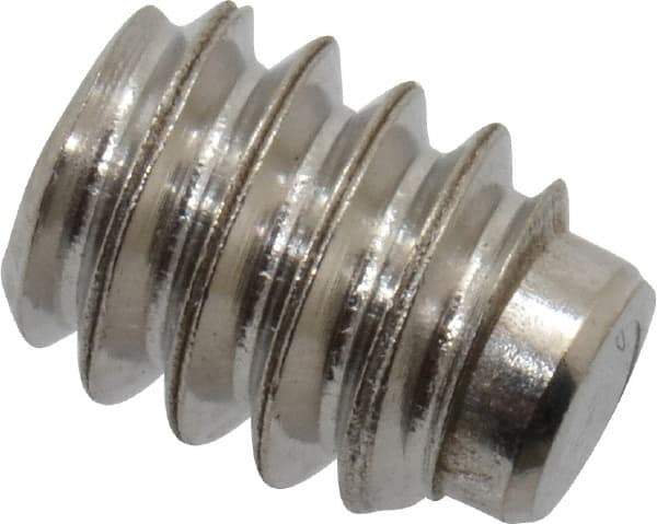 Value Collection - #10-24 UNC, 1/4" OAL, Half Dog Point Set Screw - Grade Austenitic A2 Stainless Steel, 3/32" Key - Eagle Tool & Supply