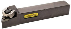 Kennametal - MTJN, Left Hand Cut, 3° Lead Angle, 25mm Shank Height x 25mm Shank Width, Negative Rake Indexable Turning Toolholder - 150mm OAL, TN..2204.. Insert Compatibility, Series Wedgelock - Eagle Tool & Supply
