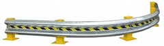 Vestil - Guard Rail Type: Standard Guardrail Style: Curved - Eagle Tool & Supply