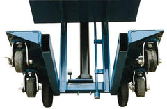 Vestil - 175 Lb Capacity Manual Cable Winch Lift Table - 1/4" to 58" Lift Height, 20" Platform Length x 20" Platform Width - Eagle Tool & Supply