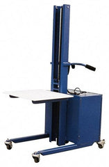 Vestil - 400 Lb Capacity Lift Table - 6-1/2" Lift Height, 20" Platform Length x 24" Platform Width - Eagle Tool & Supply
