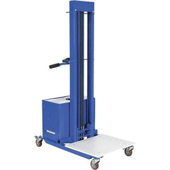 Vestil - 400 Lb Capacity Lift Table - 6-1/2" Lift Height, 20" Platform Length x 24" Platform Width - Eagle Tool & Supply