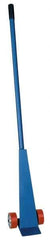 Vestil - 5,000 Lbs. Load Limit 7 Ft. Long Pry Bar Lever Dolly - 6 Inches Wide x 3-3/4 Inch Deep Nose, Steel Handle, Semi Steel Wheels - Eagle Tool & Supply