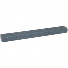 Norton - 10" Long x 1-1/4" Wide x 3/4" Thick, Silicon Carbide Sharpening Stone - Flat Stone, Coarse Grade - Eagle Tool & Supply