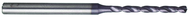 1.6mm Dia. - Carbide Micro 8xD Drill-140° Point-Coolant Thru-Bright - Eagle Tool & Supply