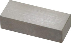 Mitutoyo - 0.55" Rectangular Steel Gage Block - Accuracy Grade AS-1, Includes Certificate of Inspection - Eagle Tool & Supply