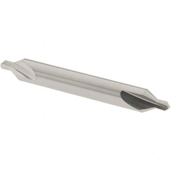 OSG - 1/4 Plain Cut 60° Incl Angle Solid Carbide Combo Drill & Countersink - Eagle Tool & Supply