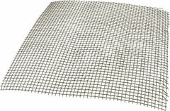 Value Collection - 18 Gage, 0.047 Inch Wire Diameter, 4 x 4 Mesh per Linear Inch, Stainless Steel, Wire Cloth - 0.203 Inch Opening Width, 12 Inch Wide x 12 Inch Stock Length - Eagle Tool & Supply